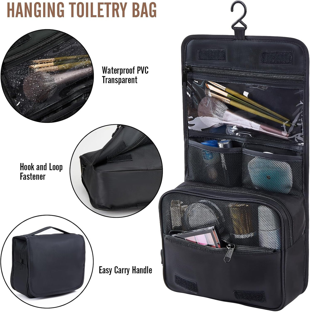 Veken 10 Set/8 Set Packing Cubes for Travel Essentials, Suitcase Organizer Bags in 4 Sizes, Carry-On Luggage Accessories with Large Laundry & Toiletry Bag, Must-Have for Airplane, Road Trip & Camping - Roamly