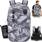 THKFISH IPX8 Waterproof Fishing Backpack with Rod Holder, Lightweight Fishing Sling Bag, Move Freely Fish Gifts for Men