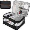 Electronic Organizer Travel Case, Travel Cord Organizer Case Portable Waterproof Cable Organizer Bag for Charger, Cord, USB, Power Bank, Earphone