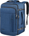 55L Extra Large Travel Backpack for Men & Women, 60L Expandable Big Capacity For Airplanes, Travel Gifts for Men Women, Carry On Backpack Fits 18.4 Inch Laptop, Luggage Suitcase Daypack Bag, Blue
