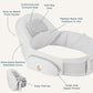 Ergobaby Lift Ergonomic Baby Hip Seat Carrier with Storage, Comfortable Wide Waistbelt and Lumbar Support (17lbs - 45lbs) - Anti-slip Toddler Carrier - Midnight Blue