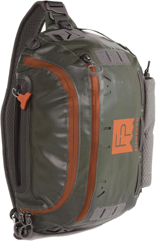 fishpond Stormshadow Fly Fishing Sling Pack | Waterproof Ambidextrous Fishing Sling Pack