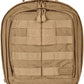 5.11 Tactical Sling Bag Pack MOAB 6, Shoulder Crossbody Military Bag, 11L, Kangaroo, Style 56963ABR
