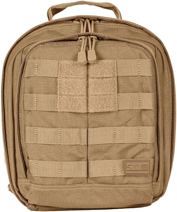 5.11 Tactical Sling Bag Pack MOAB 6, Shoulder Crossbody Military Bag, 11L, Kangaroo, Style 56963ABR