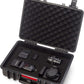 Amazon Basics Hard Camera Case, Medium, Black, Solid, 18"L x 14"W x 6"H