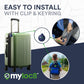 Highly Precise GPS Tracker for Keys, Backpack, Luggage & Kids – Built-in SIM, SOS Button - Smart Tag with Real-Time Tracking, Waterproof, iOS & Android Locator Device