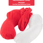Inflatable Travel Neck Pillow: Extra-Soft, Cushion. for Airplanes, Trains, Cars, Portable Travel Accessory-with Carrying Pouch for Cell Phone and Passport Etc. (Vintage Red)