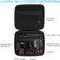 PellKing Hard Case for GoPro Hero 13/12/11/10/9/8/7/2018/6/5 Blcak/4 Silvery Action Camera, Accessories Carrying Storage Shoulder Bag With Strap for DJI Osmo Action 5/4/3 Insta360 Ace Pro