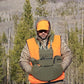 THE GUIDE BUNDLE: All Season Binocular Chest Pack Harness With 5 Piece Modular Accessory Kit: One Solution - Early Scouting To Late Season - Olive Green - Fits Up To Most 12x50 Bino