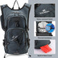 Hydration Backpack Pack with 2L Water Bladder 18L Hiking Backpack Women Men Lightweight Hydropack Insulated Daypack for Biking, Running, Festival - Roamly