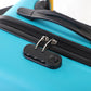 Kids’ Storage & Ride-On Travel Organizer – Dual-Purpose Children’s Suitcase for Home & Travel, Checked size 25 Inch, Blue