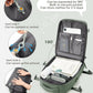 Vacuum Backpack Travel Laptop Backpacks For Women Men Carry On Backpack With Vacuum Compression Bags Seal Packing Personal Item Travel Bag Vacpack Backpacks Without Pump Olive Green - Roamly
