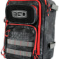 EGO Kryptek Tactical Tackle Box Backpack, Durable Fishing Tool Bag, 1000D Nylon Fabric with PVC Back, Water-Resistant, Multiple Storage Pockets, Laser-Cut Molle Loops, Includes 4 Tackle Trays