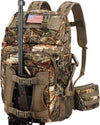 Hunting Backpack, Outdoor Hunting Pack with Rifle Holder, Hunting Backpacks for Men, Hunting Bag with Waterproof Rain Cover