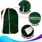 American Laundry Bags | Backpack with Shoulder Strap 2 piece set | Heavy Duty Clothes Holder | Travel Hamper for College Dorm | Portable Wash Bag | Green color | 30" x 40" size | Made in the USA