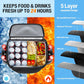 Cooler Backpack - 40 Cans Insulated Leak Proof Backpack Cooler Portable Picnic Camping Beach Hiking BBQ Lunch Bag for Men and Women