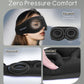 Sleep Mask with Headphones Bluetooth 5.4, TOPOINT 3D Eye Mask Blackout with Soft Bamboo Cotton for Side Sleepers Women Men, Sleep Headphones Earphones HD Speaker Microphone for Travel Meditation Gift