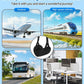 Ergonomic Airplane Foot Hammock(Memory Foam)-Ultimate Comfort Foot Hammock for Plane Travel Essentials to Relax Your Feet, Portable Airplane Foot Rest with Adjustable Strap, Perfect for Long Flight