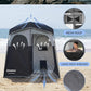 KingCamp Shower Tent, Portable Privacy Tent Outdoor Camping 1/2 Room Toilet Tents with Shower Bag & Dressing Room for Beach, Camping & Hiking