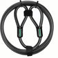 10 ft x 1/2" Heavy Duty Cut-Proof Security Cable | Flexible Vinyl-Coated Braided Steel with Looped Ends | Weatherproof Anti-Theft Locking Cable for Bikes, Gates, Kayaking & Outdoor Equipment