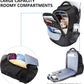 KROSER TSA Friendly Travel Laptop Backpack 17.3 inch XL Computer Backpack Water-Repellent College Daypack Business Backpack with RFID Pockets & USB Port for Men/Women-Black - Roamly