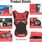Zavothy 18L Hydration Backpack with 3L Water Bladder – Waterproof Hiking Pack with Insulated Bladder Compartment, Hidden Helmet Holder & Rain Cover – for Running, Cycling, and Camping
