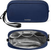 tomtoc Electronics Organizer Travel Case, Water Resistant Travel Bag Cable Organizer for Essentials, Tech Pouch Accessories Carry Storage for Cord, Phone, Cables, Airpods, USB Flash Drive, Daily Items - Roamly