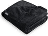 Bare Home Textured Fleece Blanket - King Size - Ultra-Soft Lightweight for Bed, Sofa, and Couch - Luxury Microplush - Cozy Warm Blanket (King, Chevron Black)