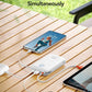 Portable Charger 20000mAh 30W Fast Charging, Power Bank with Built-in Cables & LED Display, USB C Battery Pack for iPhone 16/15/14, Samsung, iPad and Android Phones, Ideal for Travel -White