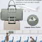 Weekender Travel Duffle Bag for Women - Carry on Bag with Shoe Compartment Overnight Bags with Toiletry Bag Wet Pocket Weekend Traveling Yoga Gym Hospital Bags for Labor and Delivery Green