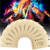 Navaris Mystical Fire Packets - Magical Fire Color Changing Packets Fire Pit - Rainbow Fire Magic Fire Colorful Flames Packs - for Campfire Firepit Bonfire - 12-Pack 1oz (30g)