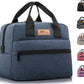 HOMESPON Insulated Lunch Bag for Women Men Lunch Box Cooler Lunch Tote for Work Picnic (Navy)