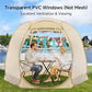 Alvantor Pop Up Screen House Gazebo with Mosquito Netting, Instant UV Resistant Sun Shelter for Patio & Backyard, Portable Canopy Tent for 2-10 Person