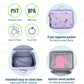 Wildkin Kids Insulated Lunch Box – Durable and Reusable for School & Travel - Sweet Dreams