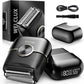 Electric Foil Shavers for Men: Upgraded Mini Electric Razor with 4 Floating Blades & Big LED Display - Foil Shaver for Men with 2 Gears Adjustable - Face Shaver with IPX7 Waterproof,USB Type C