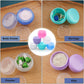 Cosywell Small Plastic Travel Jars for Creams - TSA Approved Refillable Cosmetic Containers - Leak-proof Travel Size Containers with Lid for Lotion, Makeup, Cosmetics - 6 Pieces