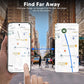 Air Tracker Tag for Android Smart Tag（Not for iOS）Air Tracker Tags-4 pack Android Work with Google Find Hub App Key Finder Bluetooth Tracker Item Locator for Purse, Keys, Luggage, Backpack, Pets，etc.