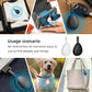 [Apple MFi Certified] Air Tracker Tag 1 Pack (iOS Only), Bluetooth Tracker for Apple Find My, Replaceable Battery, Key Finder and Item Locator Smart Tag for Keys, Bags, Luggage, Pets, Wallet (White)
