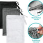 Dalykate Mesh Laundry Bags, 24" x 36", Heavy Duty with Reinforced Handles, Foldable & Portable, Drawstring Closure, 3-Pack Mixed Colors
