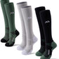 Compression Socks for Women and Men,Knee High 15-20mmHg Graduated Circulation(3 Pairs) for Nurses,Pregnant,Travel