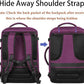 MATEIN Carry on Backpack for Women, 27L Flight Approved Backpack for Teacher Nurse, Fashion Expandable Airline Daypack for Plane, Lightweight Hiking Weekend Back Pack, Traveler Gifts, Purple