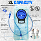 Hydration Vest（The design patent has been granted ）with 2L Water Bladder for Men and Women,Lightweight Adjustable Hydration Backpack,Reflective Running Hydration Chest Bag for Hiking Climbing Cycling