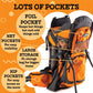 Hiking Baby Carrier Backpack - Comfortable Toddler/Baby Backpack Carrier System with Diaper Change Pad, Insulated Pocket + Rain and Sun Hood to Protect Your Child
