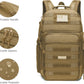 MOSISO Camera Backpack, DSLR/SLR/Mirrorless Tactical Camera Bag Case with Laptop Compartment Compatible with Canon/Nikon/Sony, Khaki