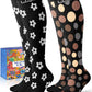 Thick Soft Cotton Compression Socks for Women Men 15-20mmHg Knee High Breathable Cotton Socks for All Day Comfort