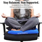 Gel and Memory Foam Seat Cushion – Office – Ergonomic Cushion Pad for Tailbone Pain - Desk Chair Car Seat Cushion Driving - Sciatica & Back Pain Relief (Blue)