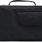 Large Storage Case with TSA Combination Lock Bag, Portable Carbon Lined, XL Medicine Lockable Box for Travel & Home Secured Box Organizer Divider Jars Accessories, Removable Tray (Black)