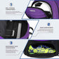 LARIPOP Soccer Backpack Soccer Bag with Ball Holder & Shoe Compartment Youth Sports Equipment Training Bag