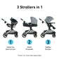 Graco Modes Nest Baby Stroller with Height Adjustable Reversible Seat, Nico
