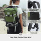 STOVER 5/10/25/30/40/55L Waterproof Backpack- Floating Dry Bag for Kayaking, Travel, Beach, Hiking, & Camping, Men/Women